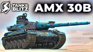 AMX 30B  великолепен Но есть нюанс  Обзор Tanks Blitz [upl. by Akeyla]