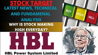 HBL POWER SYSTEM LTD STOCK LATEST NEWS WITH FUNDAMENTAL amp TECHNICAL ANALYSIS  BUY OR SELL [upl. by Gustave]