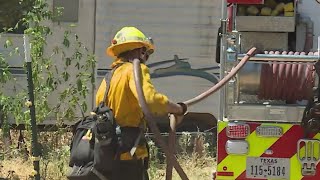 ‘They saved us’ Crews continue to battle Bastrop fire [upl. by Adiraf]