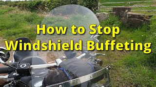 how to reduce wind shield buffeting [upl. by Imac359]