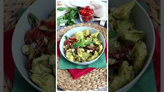 SALADE DE TORTELLINI AU PESTO la meilleure salade de pâtes [upl. by Mickelson]