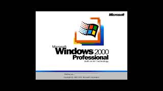 Windows 2000 Startup Sound and Shutdown Sound [upl. by Destinee]