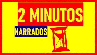 Cronómetro 120 segundos con voz dos minutos narrados CONTANDO SEGUNDOS [upl. by Jan]