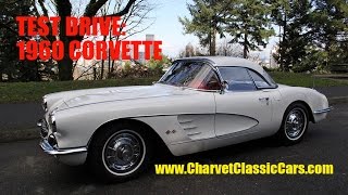 1960 Corvette Test Drive Charvet Classic Cars [upl. by Assirehs]