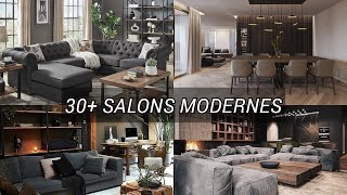 30 idées de salons modernes 2021  salon de luxe et tendance [upl. by Ley]