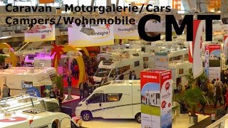 CMT Stuttgart 2015 CaravanWohnmobileMotorgalerieCaravansCampersCars HALLE1 UrlaubsMessefair [upl. by Nagiam928]