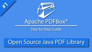 Apache PDFBox Tutorial  PDFBox Java example  Apache PDFBox example [upl. by Aidne]