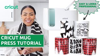 DIY Cricut Mug Press Tutorial  Start to Finish  Beginner Friendly [upl. by Esoj]