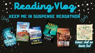 reading vlog SUSPENSE READATHON  bonus chat on HINDS FEET ON HIGH PLACES 💛🌻 [upl. by Leanard]