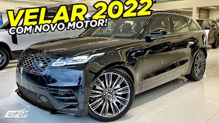 NOVO RANGE ROVER VELAR HSE R DYNAMIC 2022 COM NOVO MOTOR HÍBRIDO E O LUXO ESPETACULAR DE SEMPRE [upl. by Ammamaria]