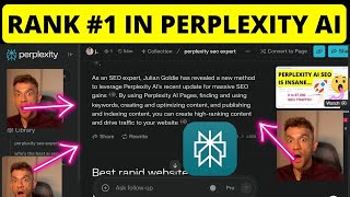 How to Rank 1 in Perplexity AI with SEO FREE [upl. by Idelle99]