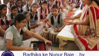 Radhika ke nupur baje by Elika Choudhary from Ratanlal Phool Katori Devi Sr Sec School Mathura [upl. by Ellingston588]