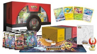 Opening a Pokémon TCG Shining Legends SuperPremium Collection Featuring HoOh [upl. by Atiner]