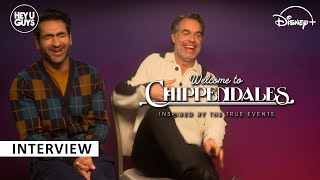 Welcome to Chippendales  Kumail Nanjiani amp Murray Bartlett on dancing bulking up amp 80s sexuality [upl. by Fonz789]