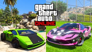 TOP 5 FASTEST CARS IN GTA 5 ONLINE 2024 [upl. by Lednem]