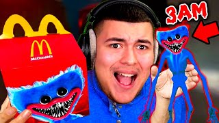 NE JAMAIS COMMANDER UN HAPPY MEAL POPPY PLAYTIME A 3H00 DU MATIN SUR MINECRAFT  Le Monstre Horreur [upl. by Nanreit]