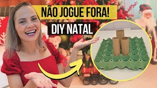 DIY NATAL 2023🎄Faça Você Mesmo LINDA DECORAÇÃO GASTANDO POUCO ✨Ideias Baratinhas Para o Natal [upl. by Eceertal62]