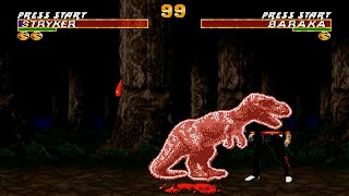 ANIMALITY DEMONSTRATION ULTIMATE MORTAL KOMBAT 3 SEGAMEGA DRIVEGENESIS [upl. by Rebeca]