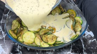 Ce n’est pas un gratin ni une quiche 🥒 Une nouvelle façon de cuisiner les courgettes 👩🏻‍🍳 [upl. by Odie136]