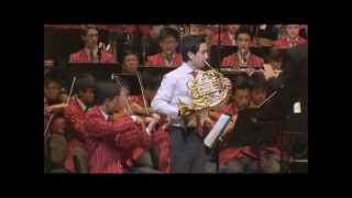 Weber Horn Concertino James Bakirtzis [upl. by Malchus764]