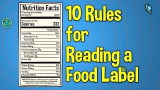 10 Rules For Reading a Food Label [upl. by Lupe]