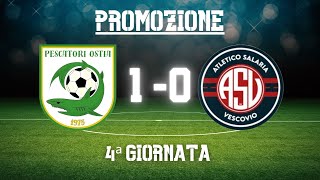 quotPerla di Lollo Franciquot  Pescatori OstiaAtletico Salaria Vescovio 10  Highlights 4ª Giornata [upl. by Dorris]