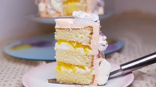 Layer cake Chantilly mascarpone et mangue [upl. by Immaj460]