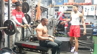 Working Out With NLE CHOPPA HILARIOUS [upl. by Adnohsad]