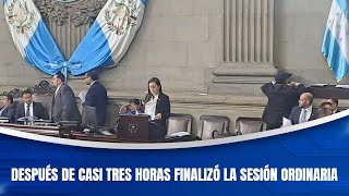 Después de casi tres horas finalizó la Sesión Ordinaria [upl. by Yrollam433]