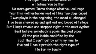 Eminem Lose Yourself Lyrics HD [upl. by Arama670]