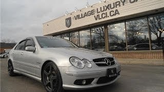 2005 MercedesBenz C55 AMG in review  Village Luxury Cars Toronto [upl. by Ilohcin]