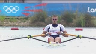 QuarterFinal  Mens Single Sculls Rowing Replay  London 2012 Olympics [upl. by Ocirderf]