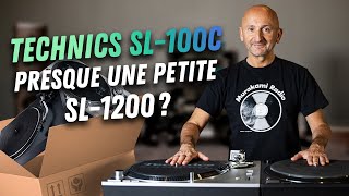 Technics SL100C presque une petite SL1200  Le Grand Déballage platine vinyle par PP Garcia [upl. by Ellerd]