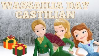 Wassailia Day Song Lyrics Sofia The First  Holiday In Enchancia Princess Song [upl. by Syramad]