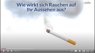 Wie wirkt sich Rauchen auf Ihr Aussehen aus [upl. by Akerdnahs]