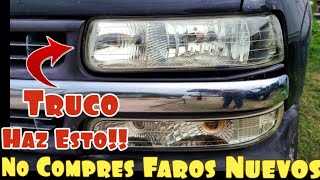 Como Reparar Los Faros De Mi Auto  Como Restaurar Faros De Auto  automobile auto [upl. by Anoik]