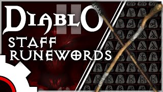 The 18 Runewords that work in Staves in Diablo 2 Resurrected [upl. by Corina]