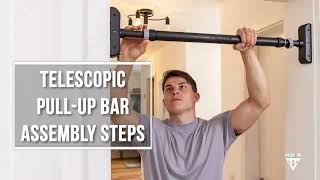 Doorway Telescopic Pullup Bar – Assembly Stepbystep Guide [upl. by Josy]