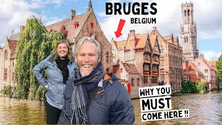 THIS is Why YOU MUST VISIT Bruges Belgium [upl. by Ecnadnac]