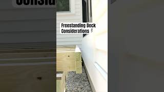 Considerations for Building a Freestanding Deck [upl. by Sane354]