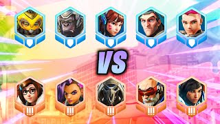 5 DPS VS 5 TANKS  WHO WINS OVERWATCH 2 [upl. by Dorothee]