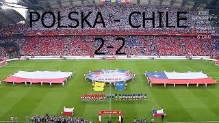 Polska 22 Chile WSZYSTKIE BRAMKI 08062018r [upl. by Pitzer653]