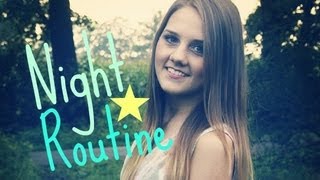 School Bedtime Routine ☾☀  Get ready w me [upl. by Resor]