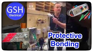 How to test continuity of the protective bonding conductor to Gas Water and Oil Pipes  MFT tester [upl. by Earissed928]