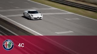 Alfa Romeo  4C – Marc Genè’s test drive on the racetrack [upl. by Assirram]