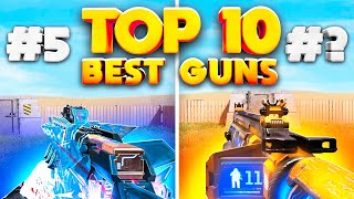 TOP 10 BEST GUNS in SEASON 10 of COD Mobile [upl. by Oelgnaed]