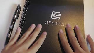 REVIEW ELFIN Book  Erasable Smart Notebook Journal [upl. by Utley]