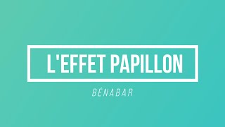 Leffet Papillon  Bénabar  Paroles  Lyrics [upl. by Kendrick551]