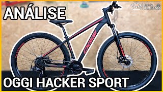 Análise HACKER SPORT 2021  é boa A bike de entrada da Oggi [upl. by Scotney]