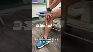 Mobilizacja Rzepki  pozbądź się bólu kolana 🔥 mobility kneepain shorts [upl. by Acimak606]